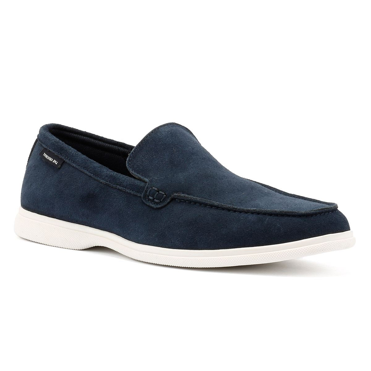 Ben Sherman Amarillo Suede Men's Navy Loafers