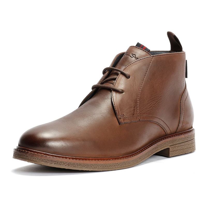 Ben Sherman Walker Chukka Leather Men's Brown Boots