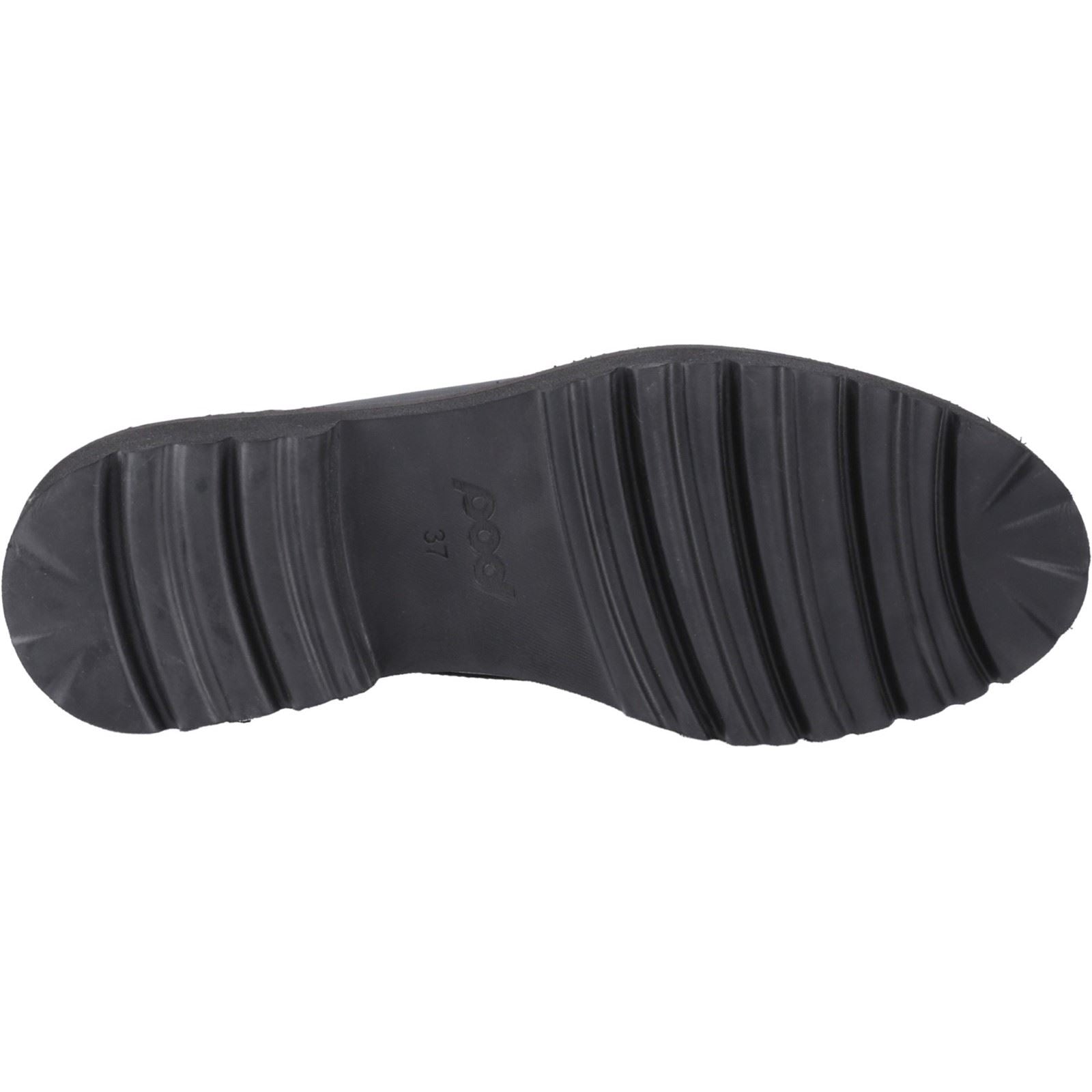 Pod Kenny Leather Women's Black Loafers