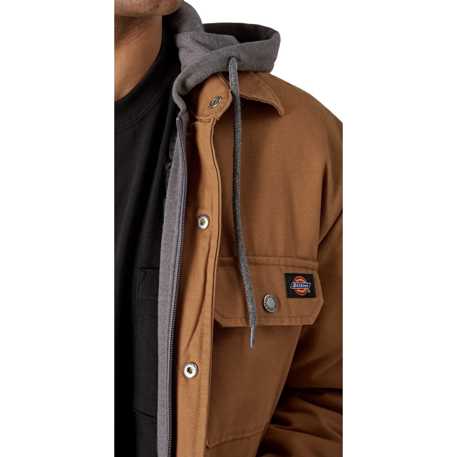 Dickies Duck Men's Brown Shirt Jacket