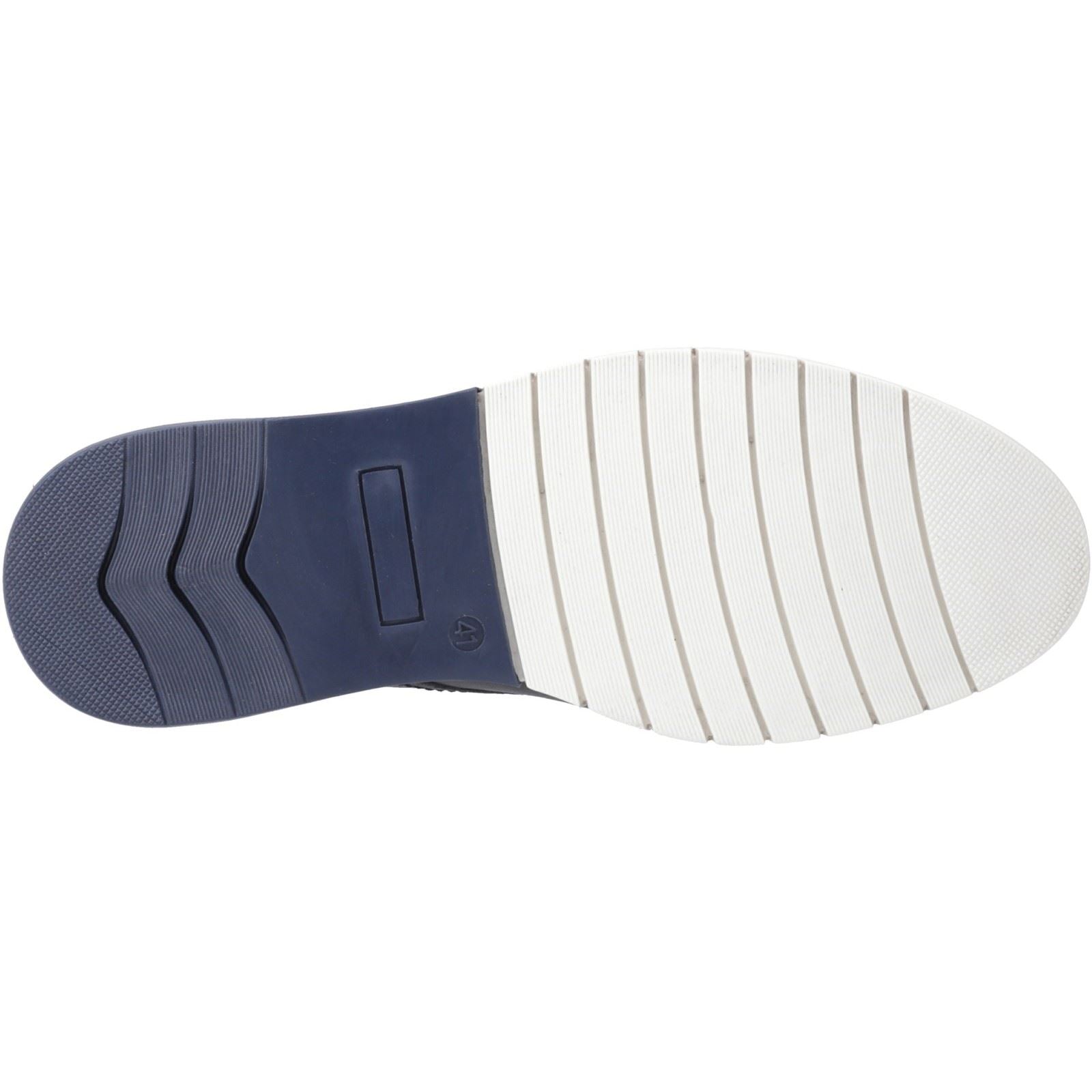 Pod Cillian Leather Men's Navy Lace-Up Shoes