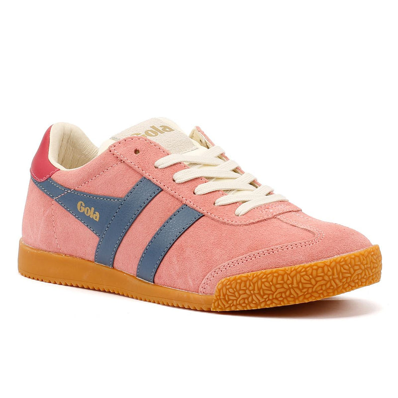 Gola Elan Suede Women's Coral Pink/Moonlight Trainers