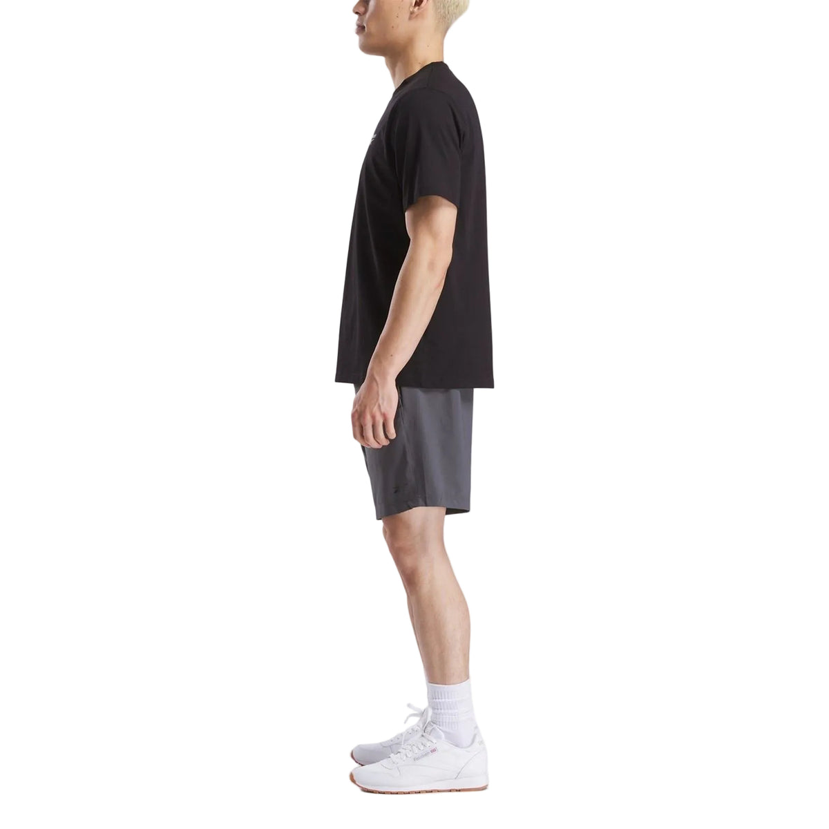 Reebok Cody Crew Neck Tee Cotton Men's Black Short Sleeve T-Shirts