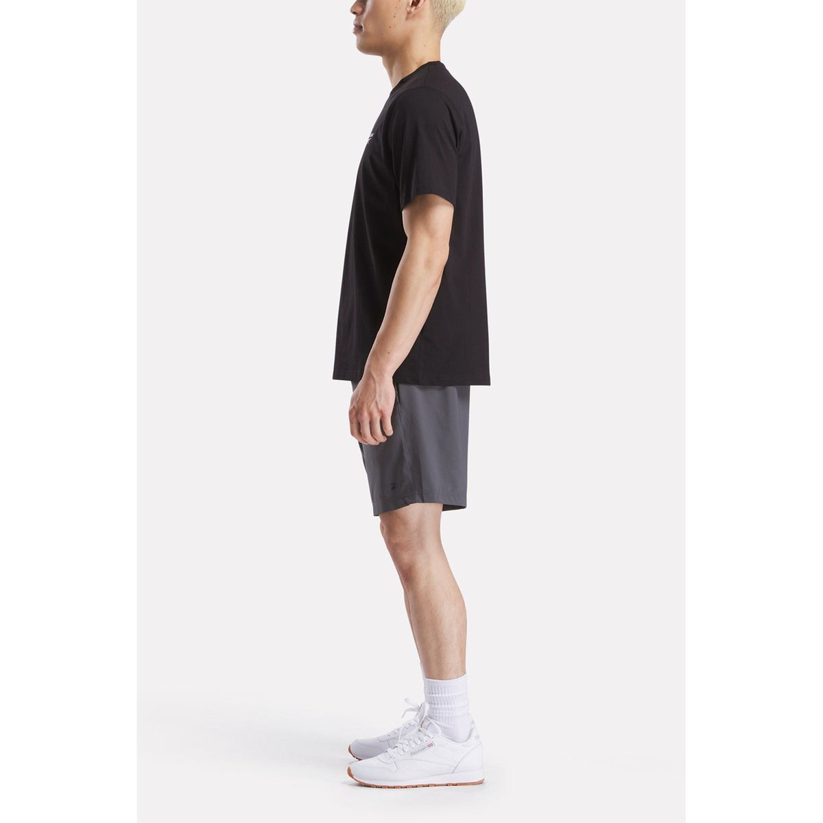 Reebok Cody Crew Neck Tee Cotton Men's Black Short Sleeve T-Shirts