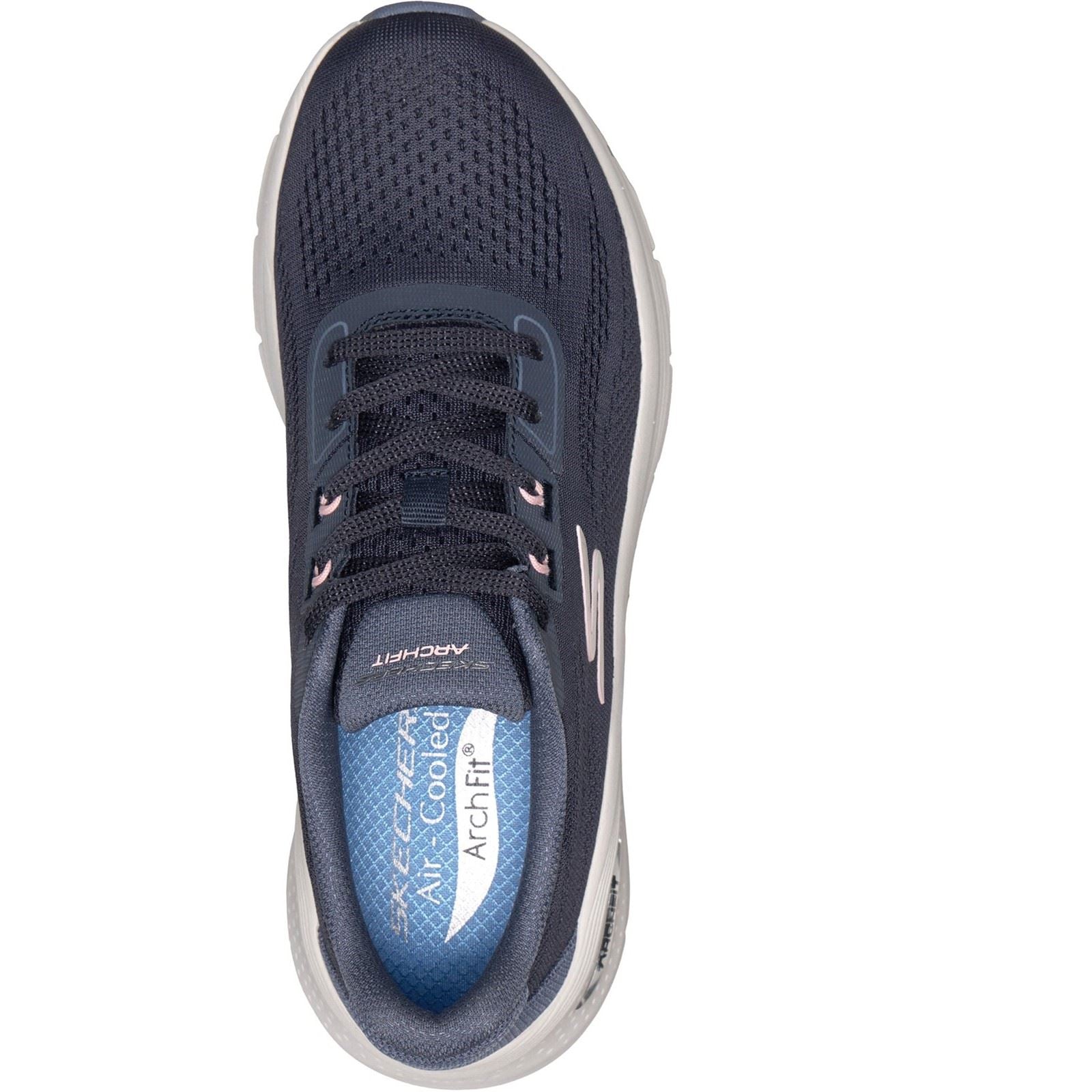 Skechers Arch Fit 3.0 Easy Flow Textile Women's Navy Trainers