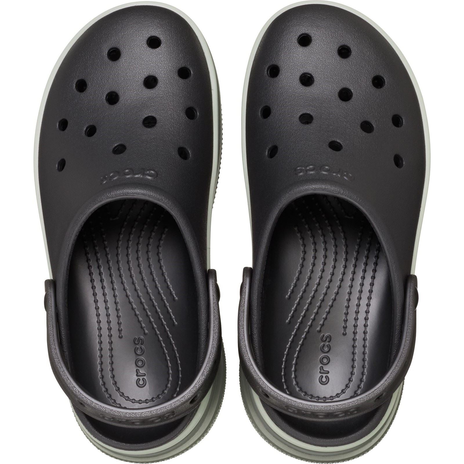 Crocs Classic Stacked Synthetic Women's Black Clogs