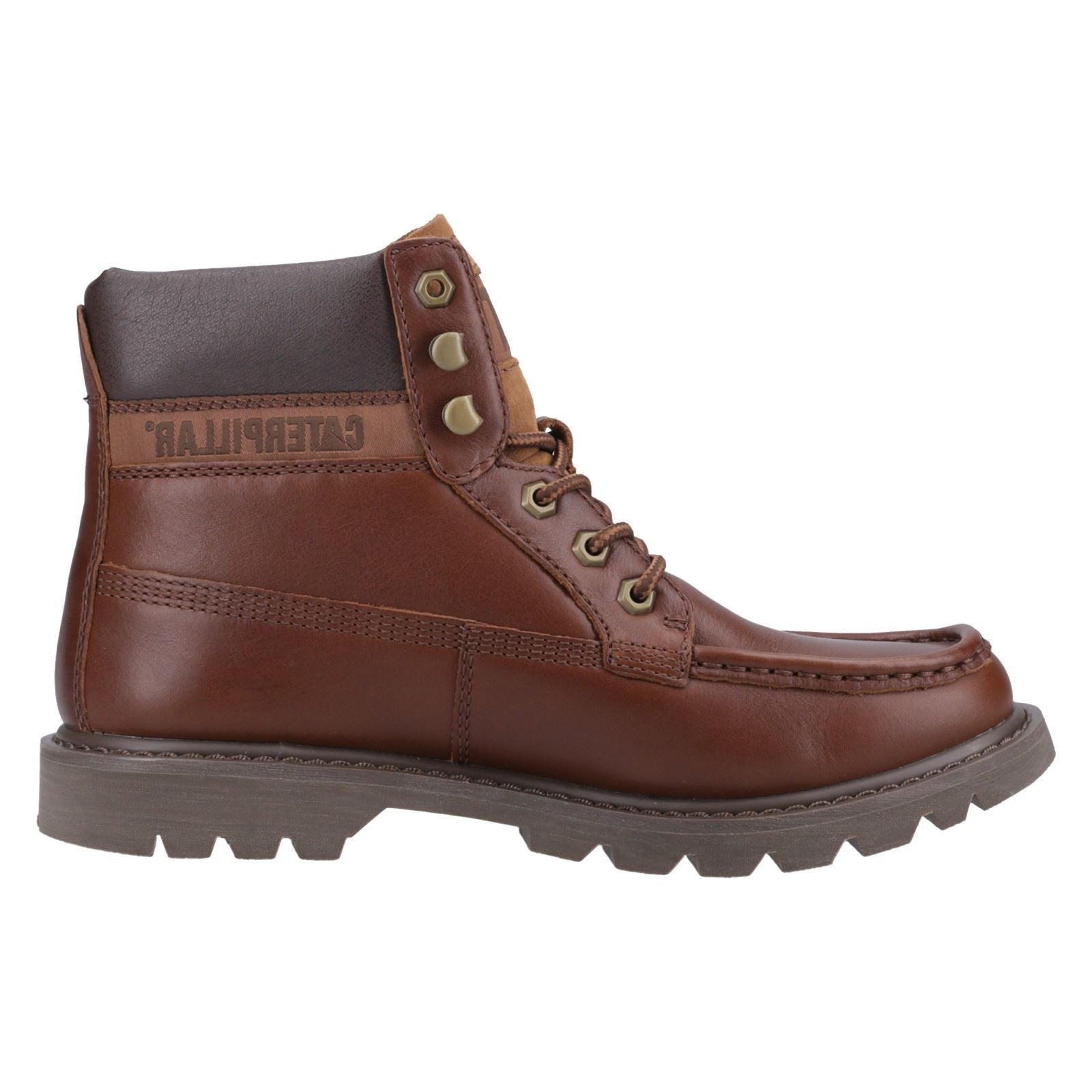 Caterpillar Colorado Moc Toe Leather Men's Nuthatch Ankle Boots