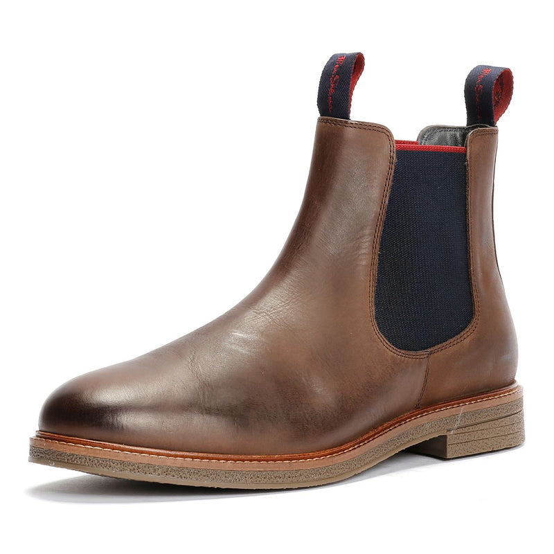 Ben Sherman Walker Chelsea Leather Men's Brown Boots