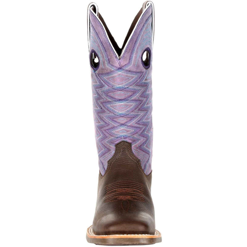 Durango Lady Rebel Pro Leather Women's Dark Earth/Amethyst Boots