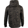 Caterpillar Trademark Cotton Men's Green Hooded Sweatshirt