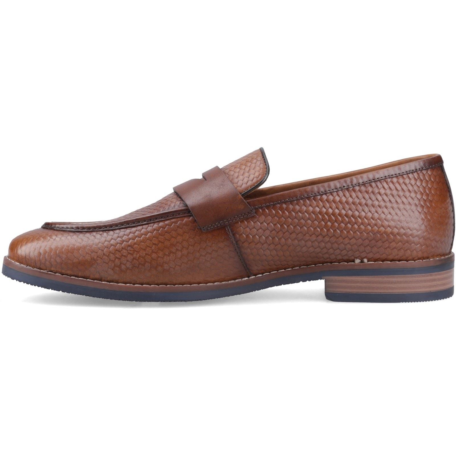 Hush Puppies Mitchell Leather Men's Tan Loafers