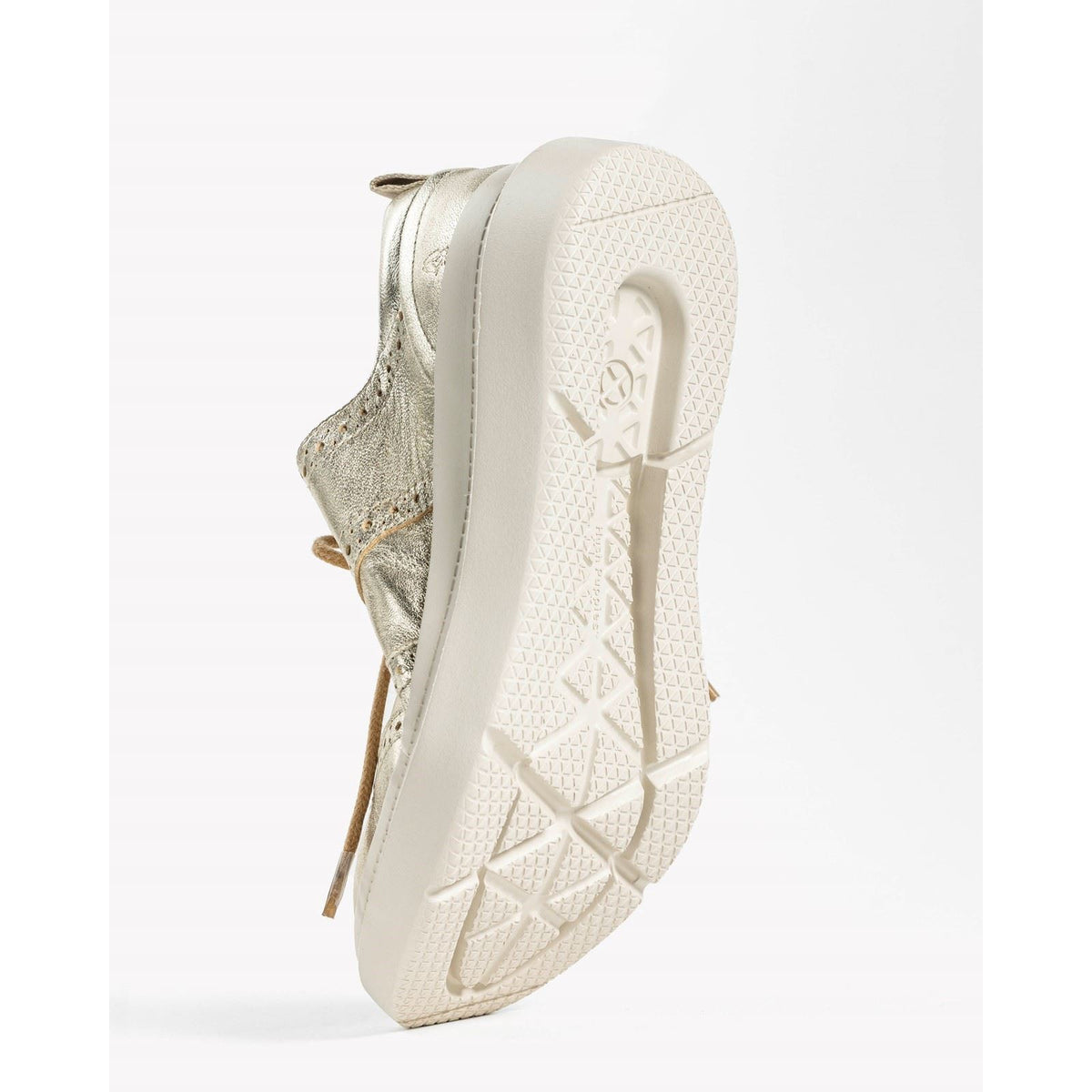 Hush Puppies Joy Penny Leather Women's Champagne Loafers