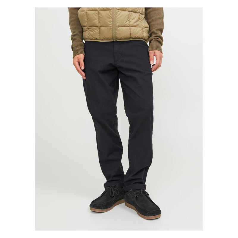 Jack & Jones Marco Cotton Men's Black Chino Pants