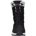 Hi-Tec Sophia Nylon Women's Jet Black/Festival Fuchsia Winter Ankle Boots