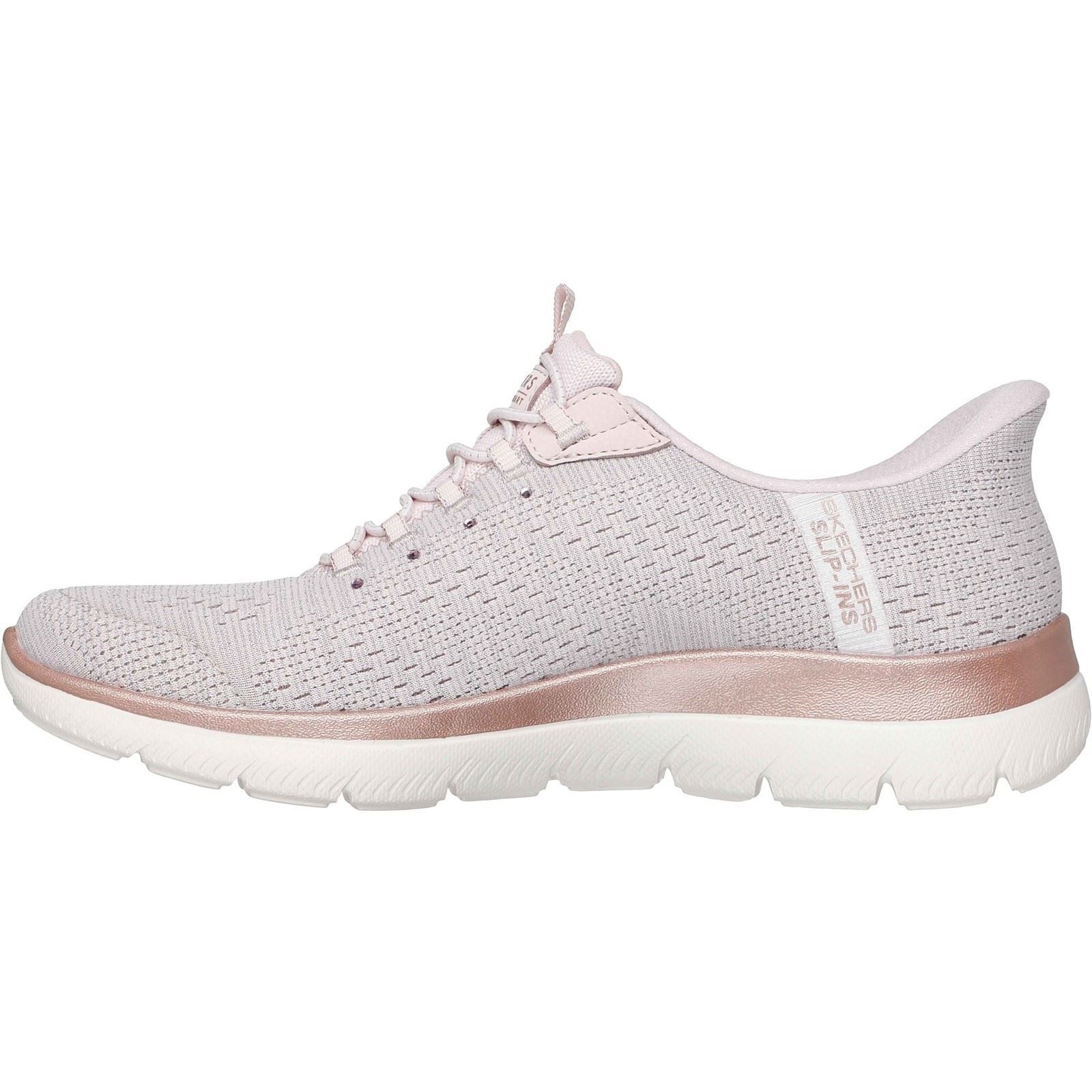 Skechers Arch Fit Summits - Soft Shimmer Textile Women's Light Pink Standard Trainers