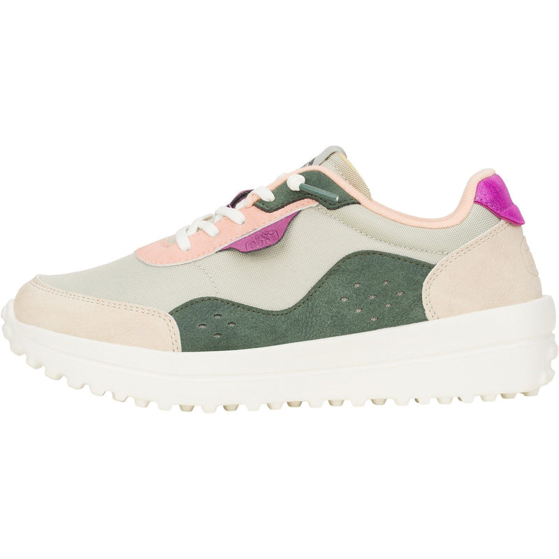 HEYDUDE Hayden Colorblock Synthetic Women's Dusty Olive/Multi Trainers