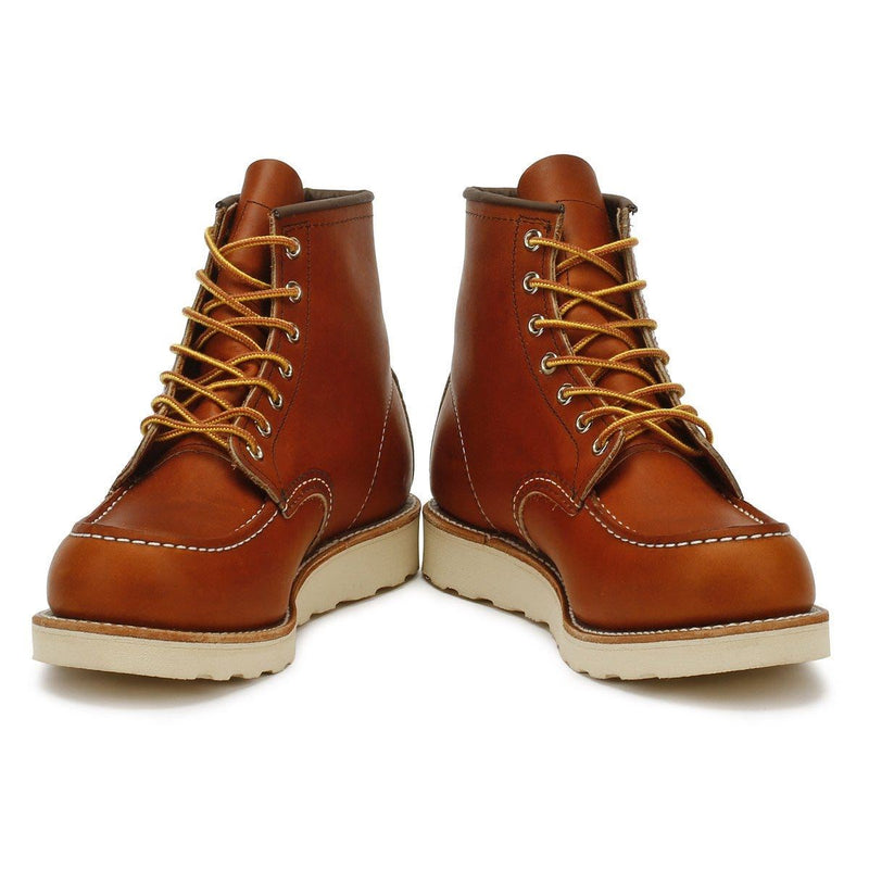 Red Wing 875 Heritage Work 6 Inch Moc Toe Oro Legacy Men's Tan Boots