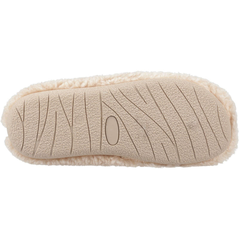 Hush Puppies Good Textile Women's Beige Slippers