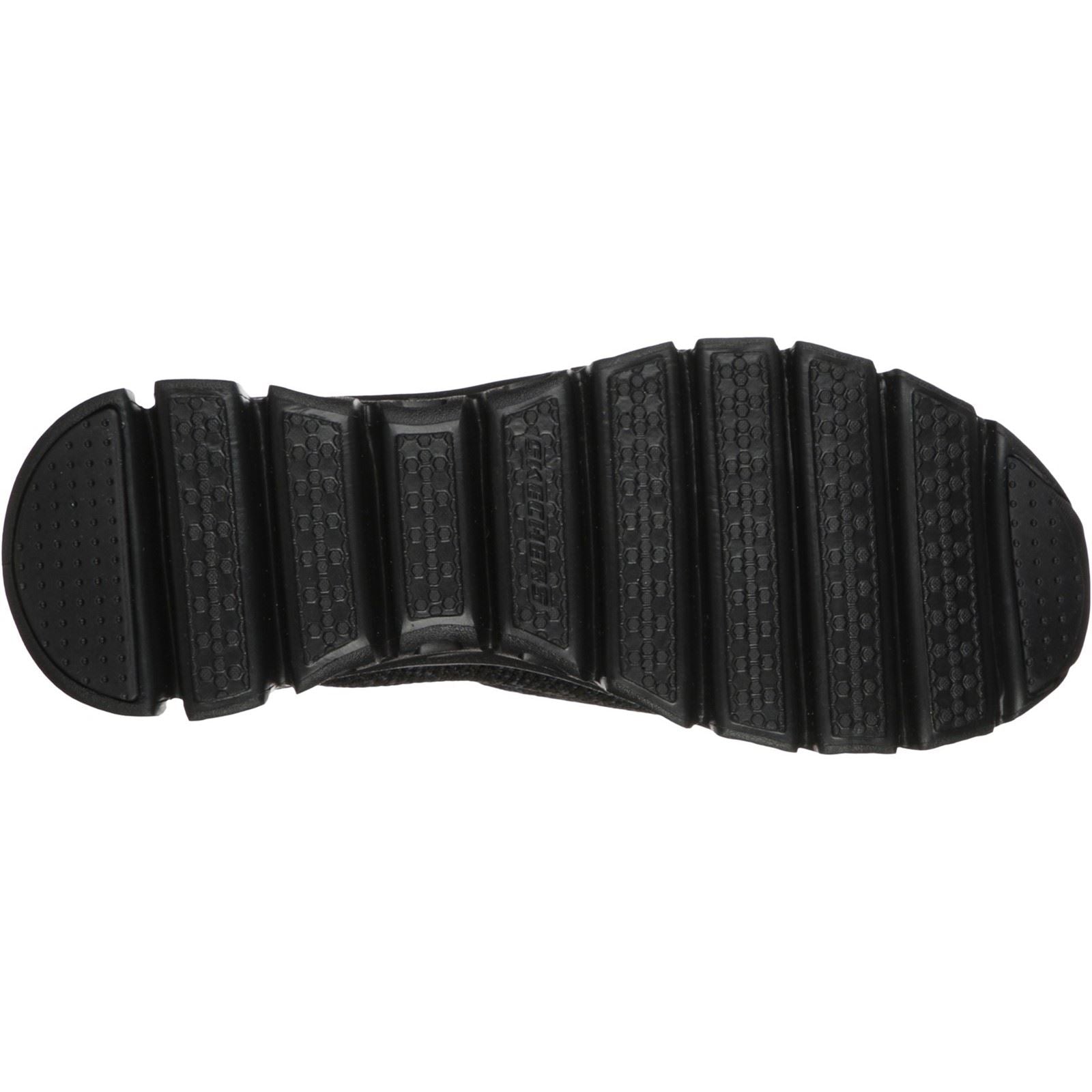 Skechers Glide Step Textile Women's Black Trainers