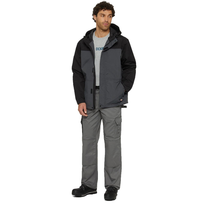 Dickies Waterproof Men's Grey Rain Jacket