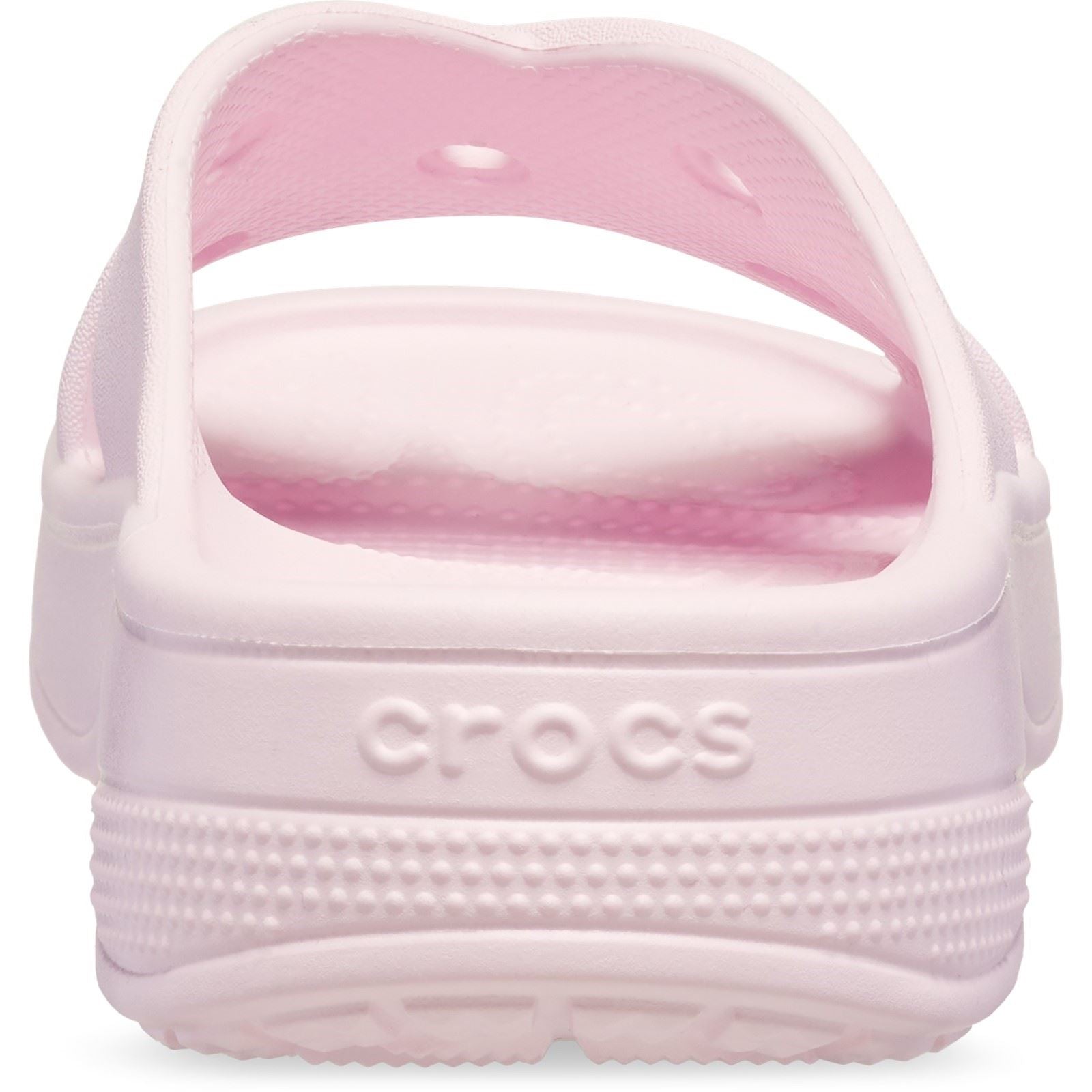 Crocs Classic Cross Strap Synthetic Women's Pink Milk Sandals