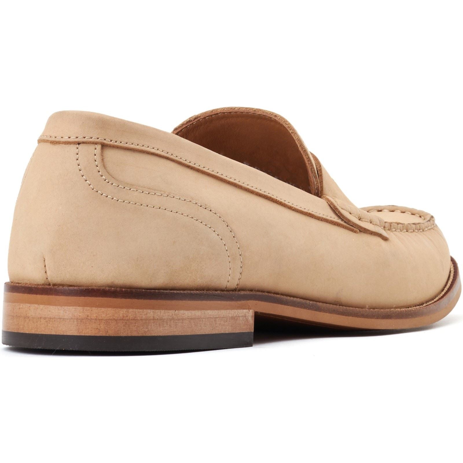 Base London Garfield Leather Men's Sand Standard Loafers