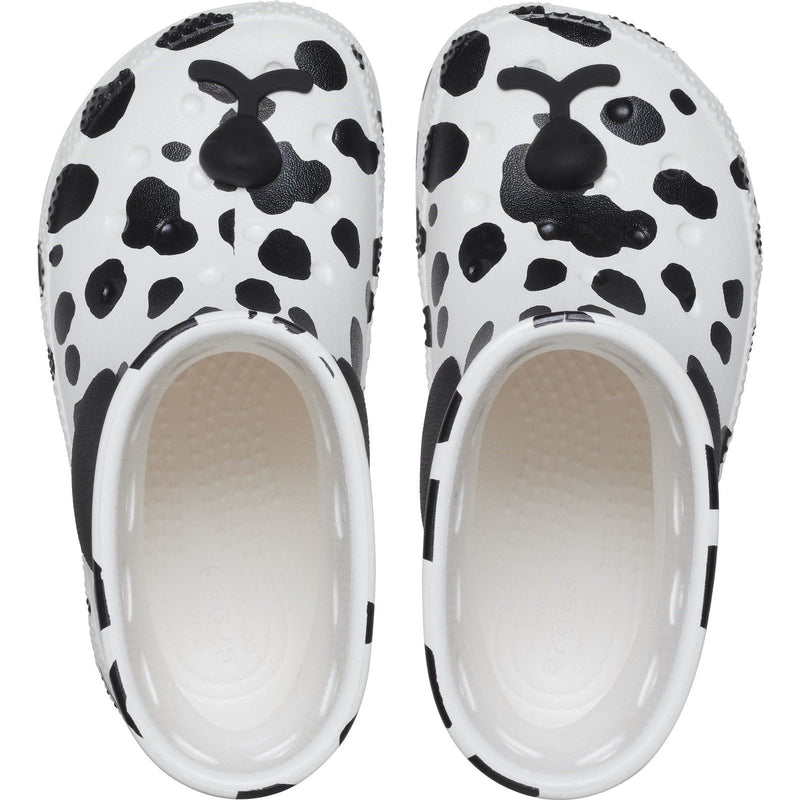 Crocs Classic Dalmatian EVA White/Black Wellington Boots