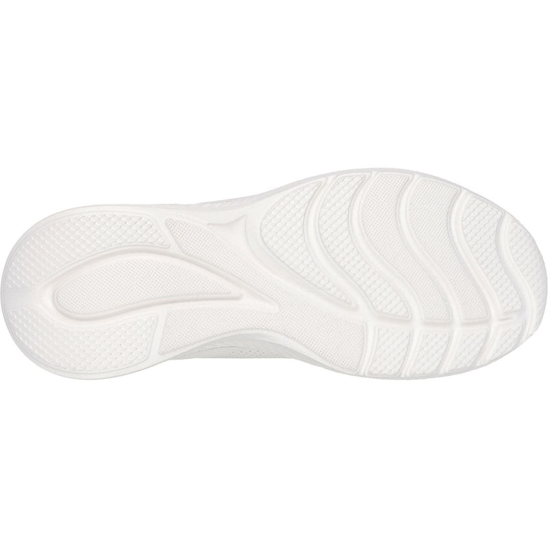 Skechers BOBS Sport Squad Waves Just Wading Synthetic Women's White Trainers