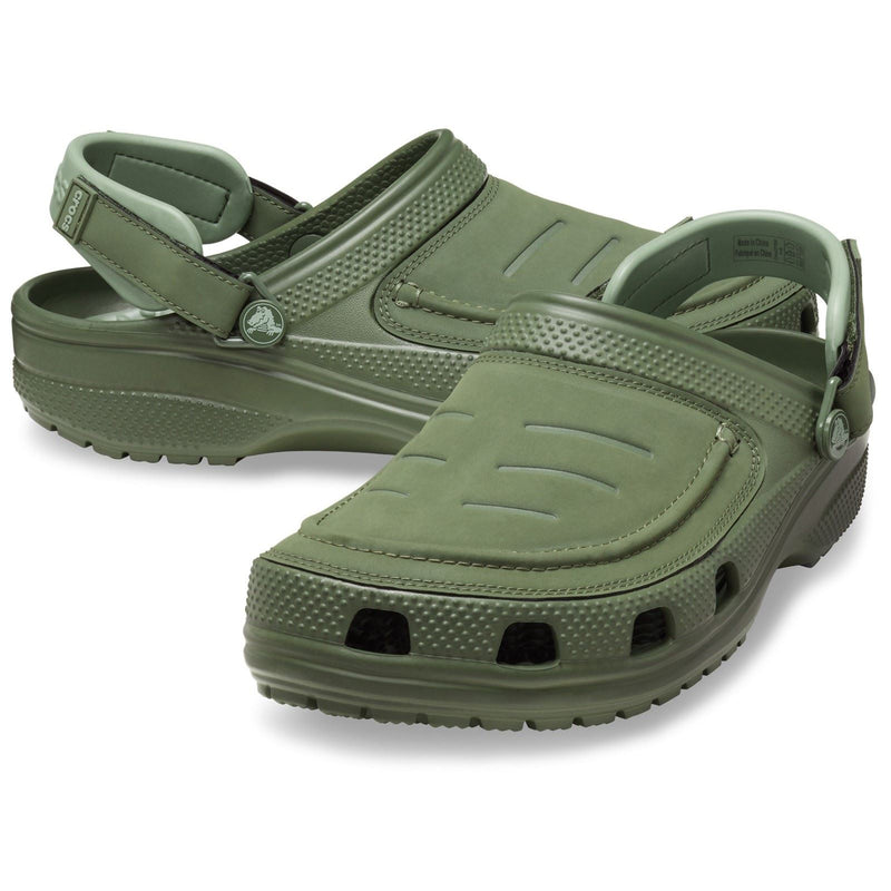 Crocs Yukon Vista II Synthetic Men's Army Green Clogs