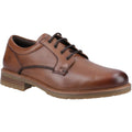 Hush Puppies Richie Leather Men's Tan Lace-Up Shoes