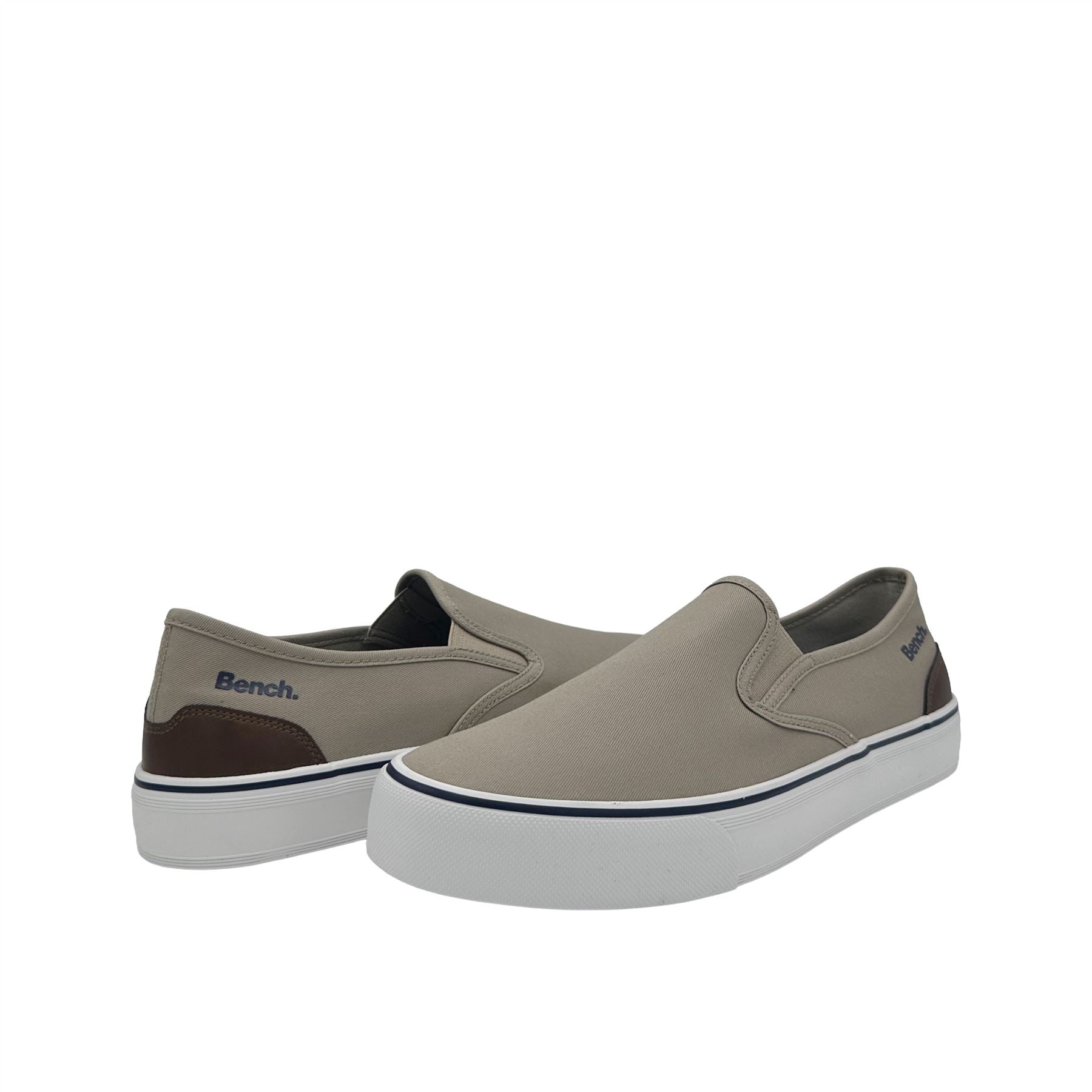 Bench Dalton Canvas Slip On Men's Sand Trainers