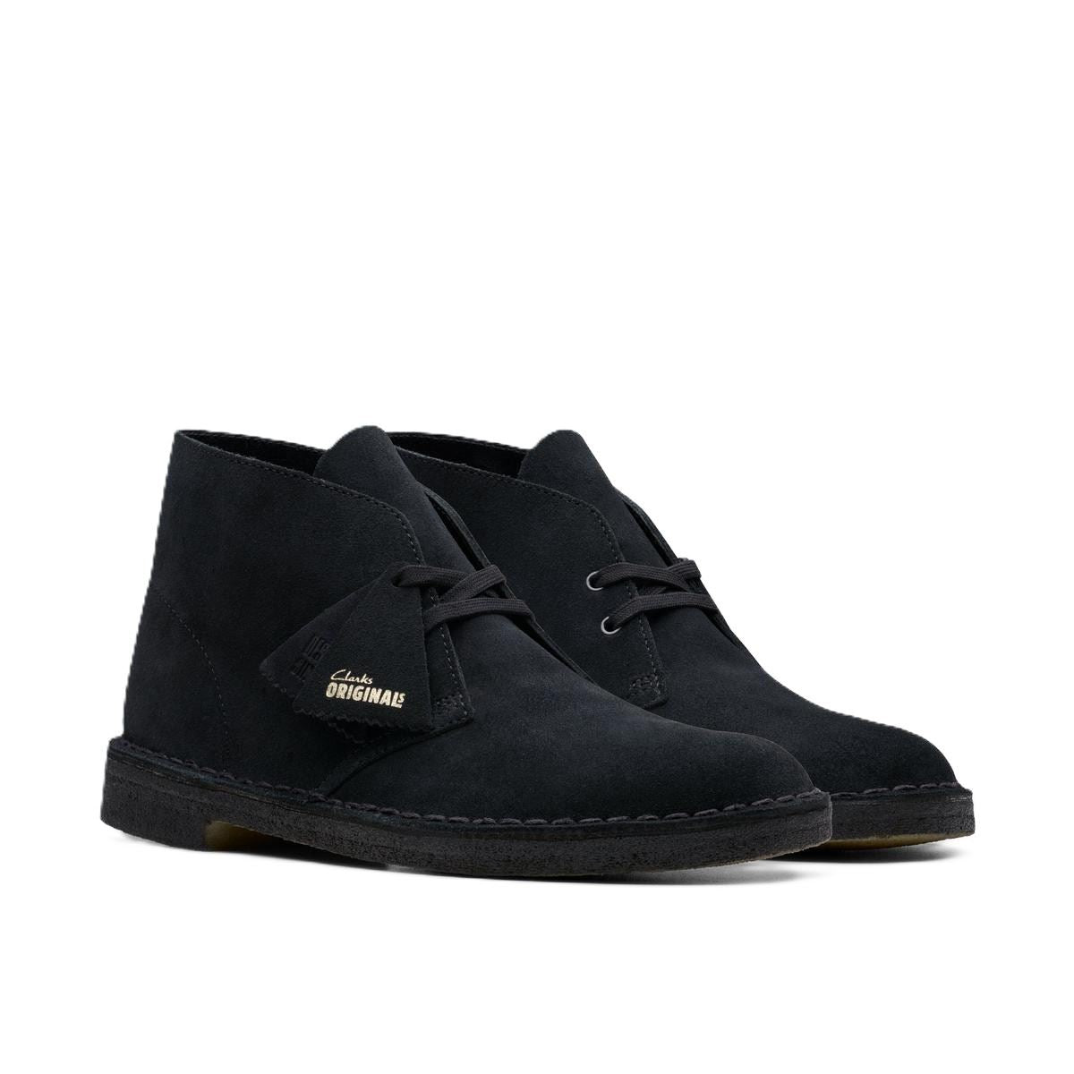 Clarks Originals Desert Suede Men's Black Boots