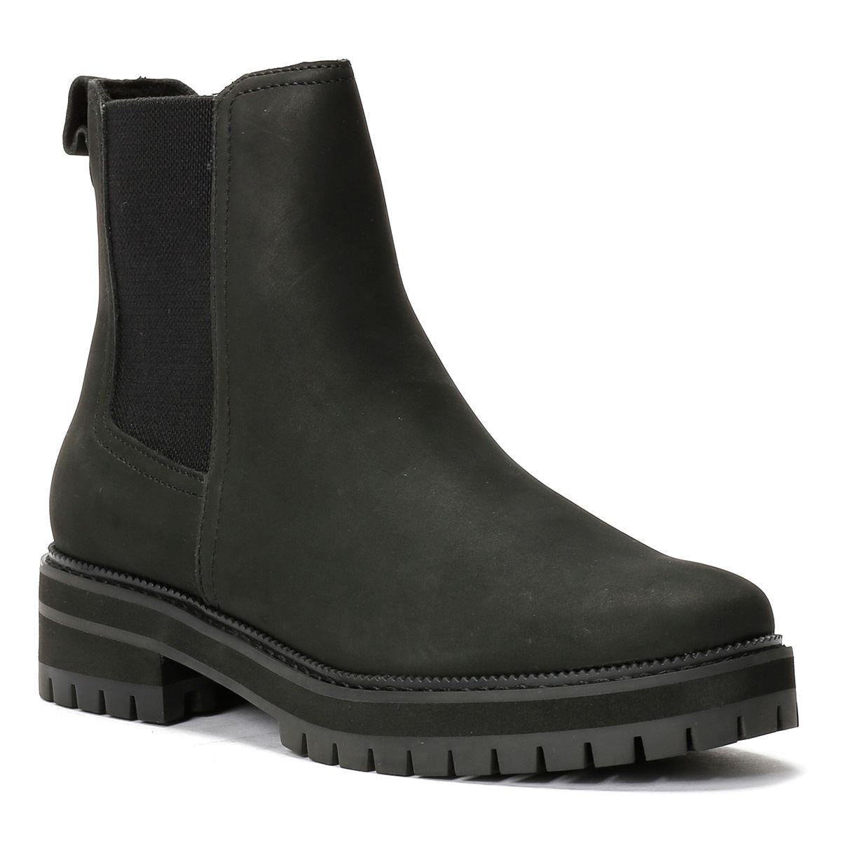 TOMS Bennet Leather Women's Black Boots