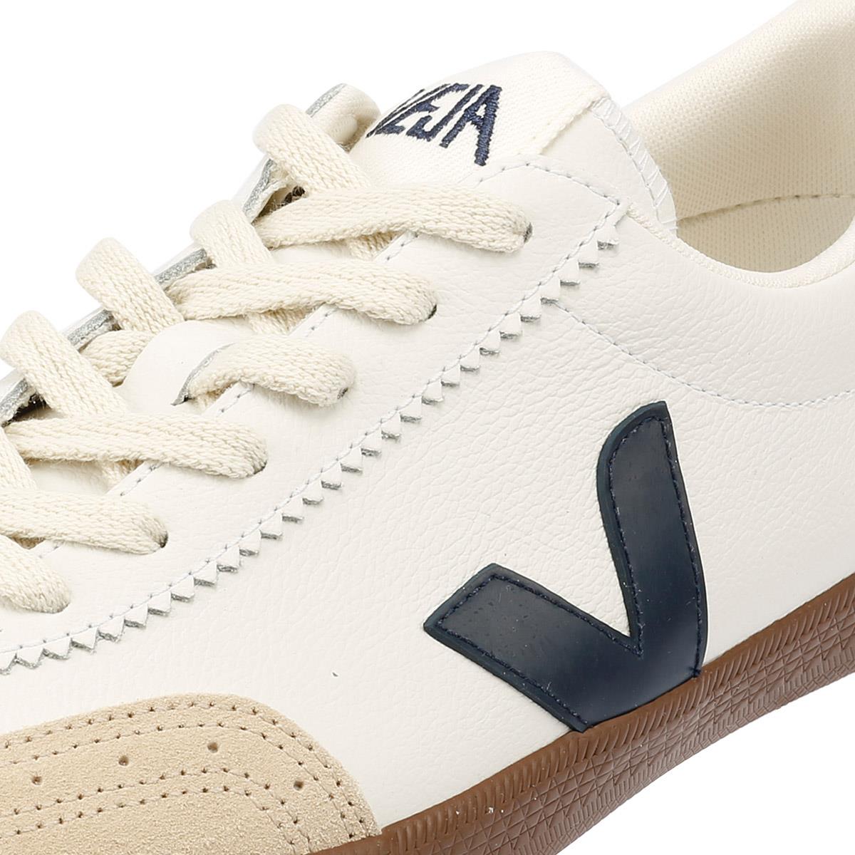 Veja Volley Leather Women's White/Navy Trainers