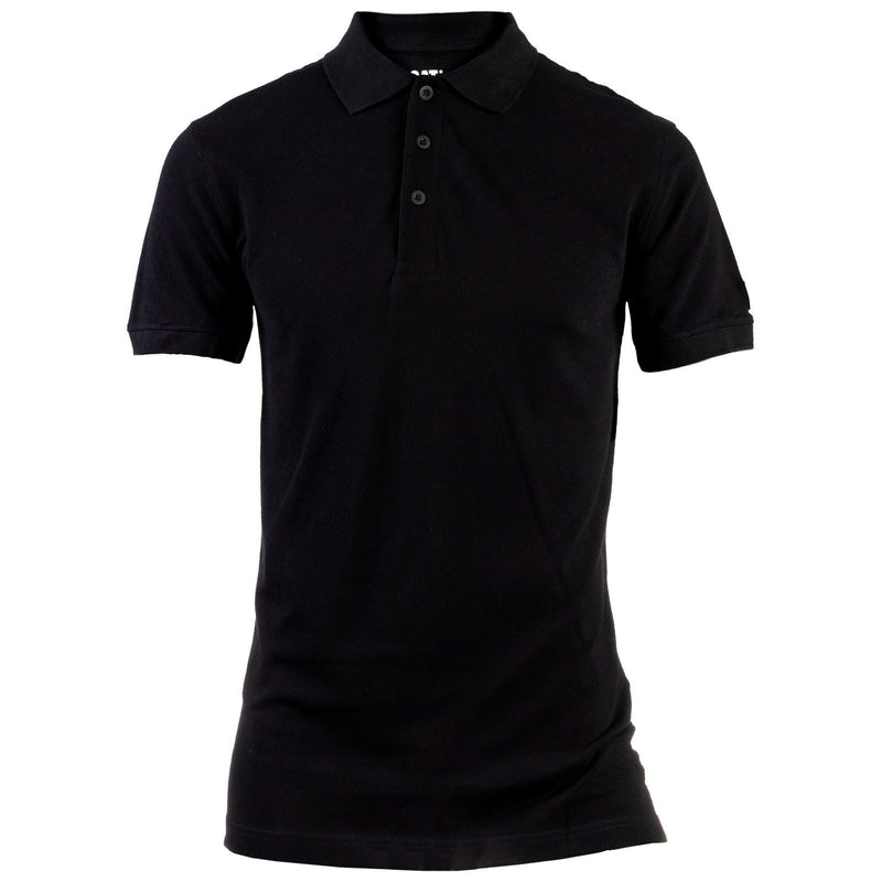 Caterpillar Essentials Cotton Men's Black Polo Shirt