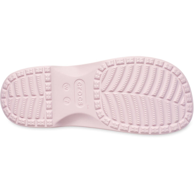 Crocs Classic Cross Strap Synthetic Women's Pink Milk Sandals