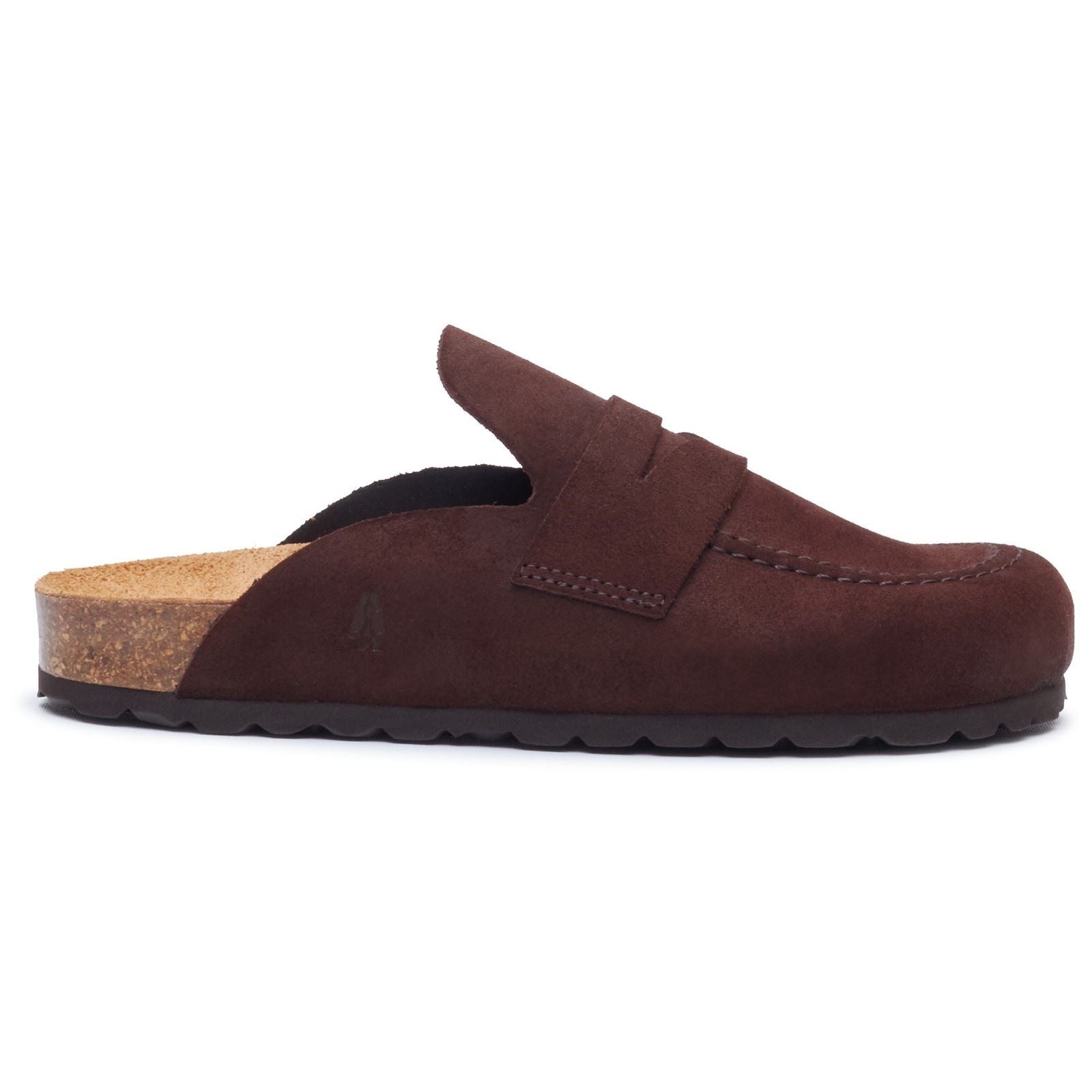 Hush Puppies Briar Closed Toe Suede Women's CHOCOLATE Mules
