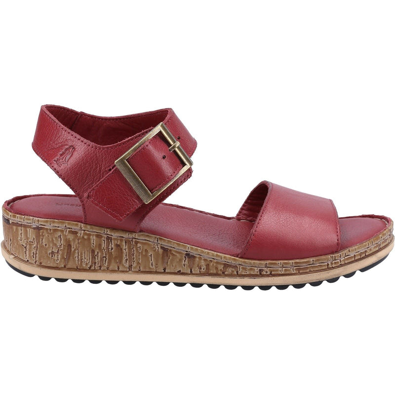 Hush Puppies Ellie Leather Women's Bordeaux Sandals