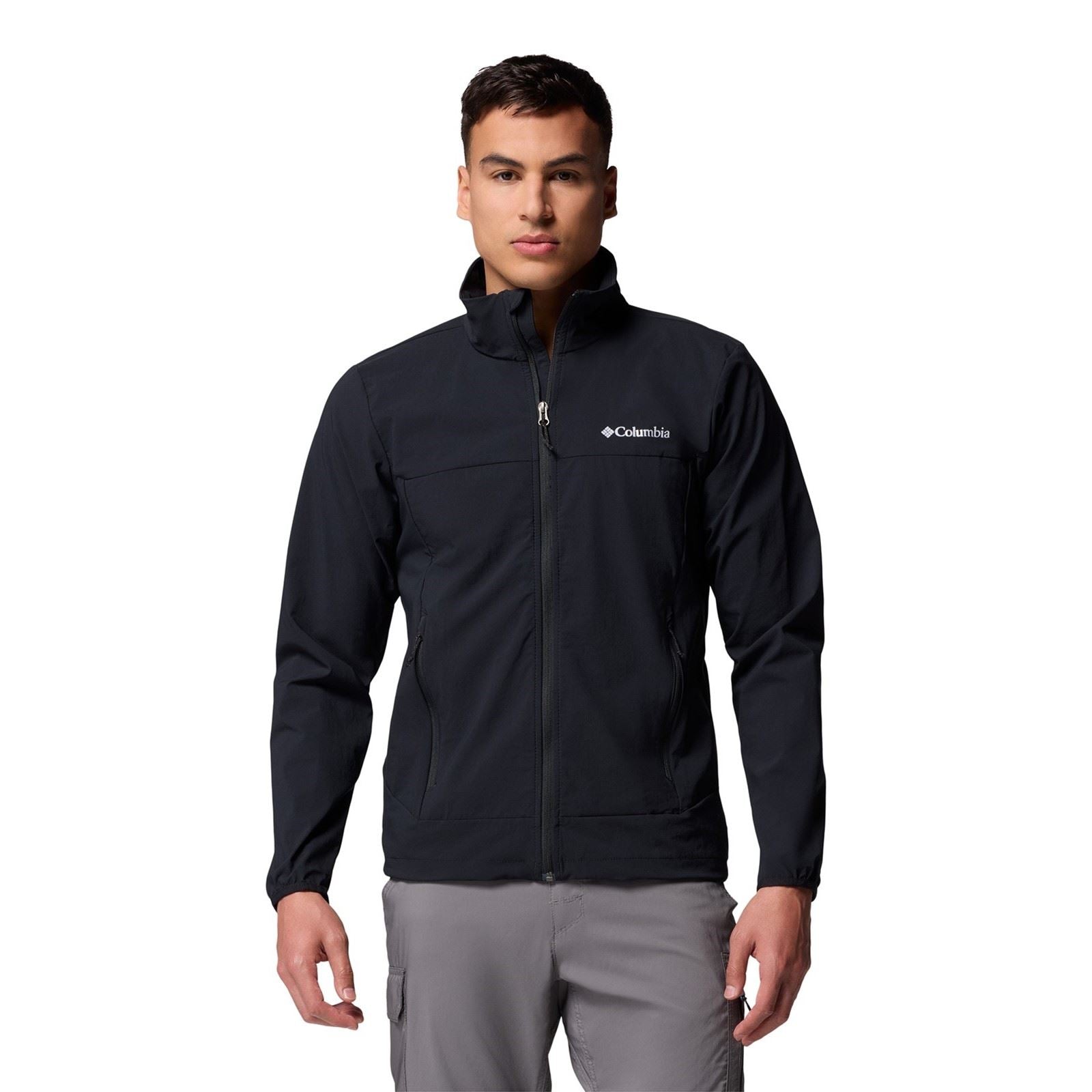Columbia Heather Canyon II Jacket Men's Black Softshell Jacket