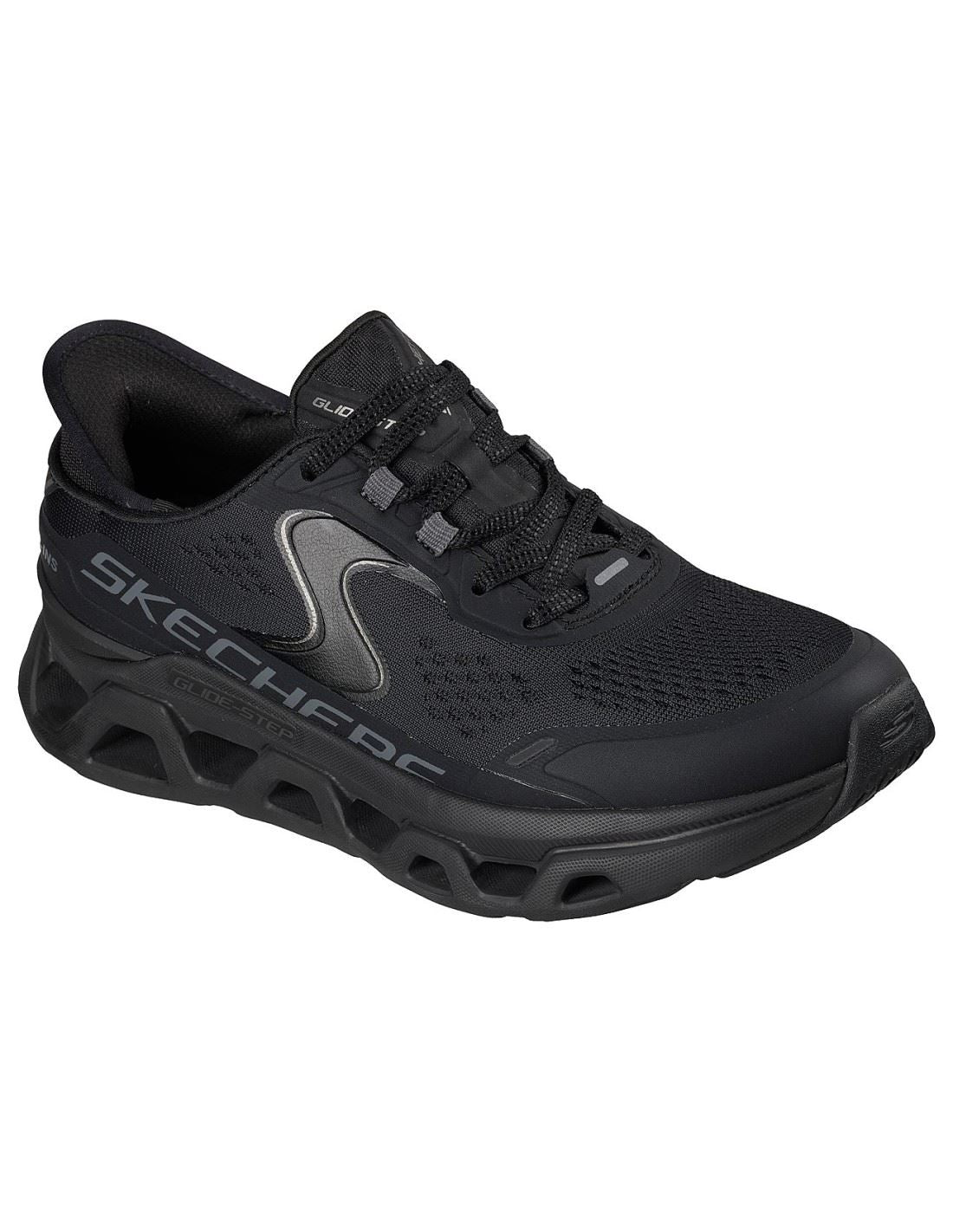 Skechers Slip-Ins Glide Step Altus Mesh Women's Black Trainers