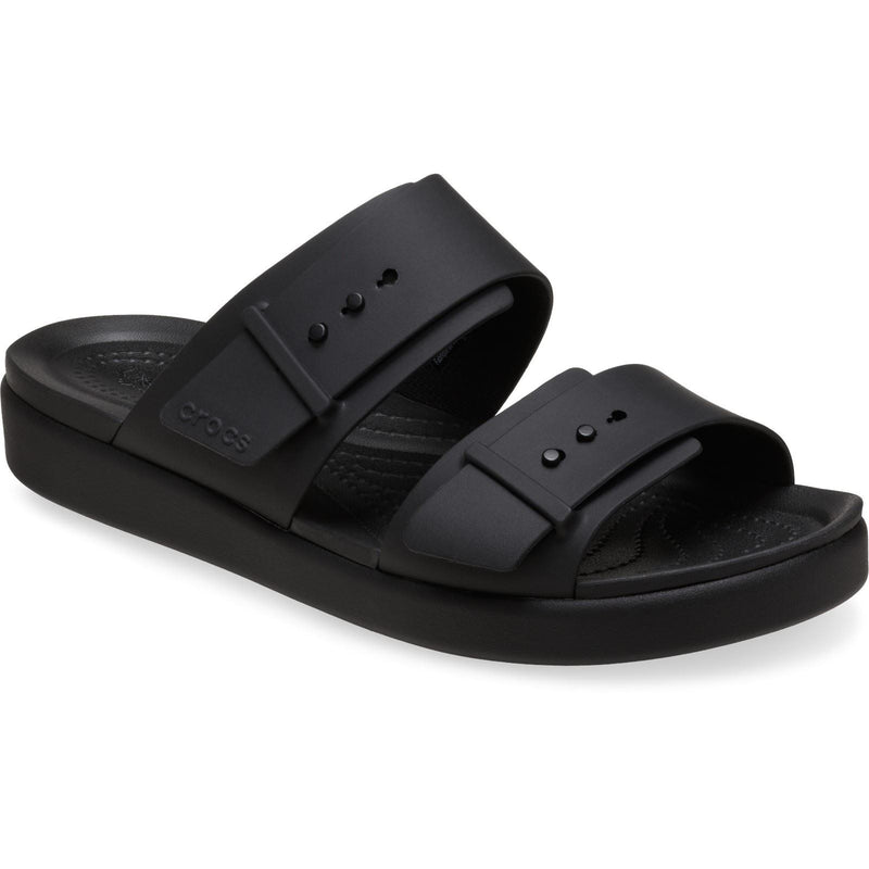Crocs Brooklyn Buckle Women's Black Sandals