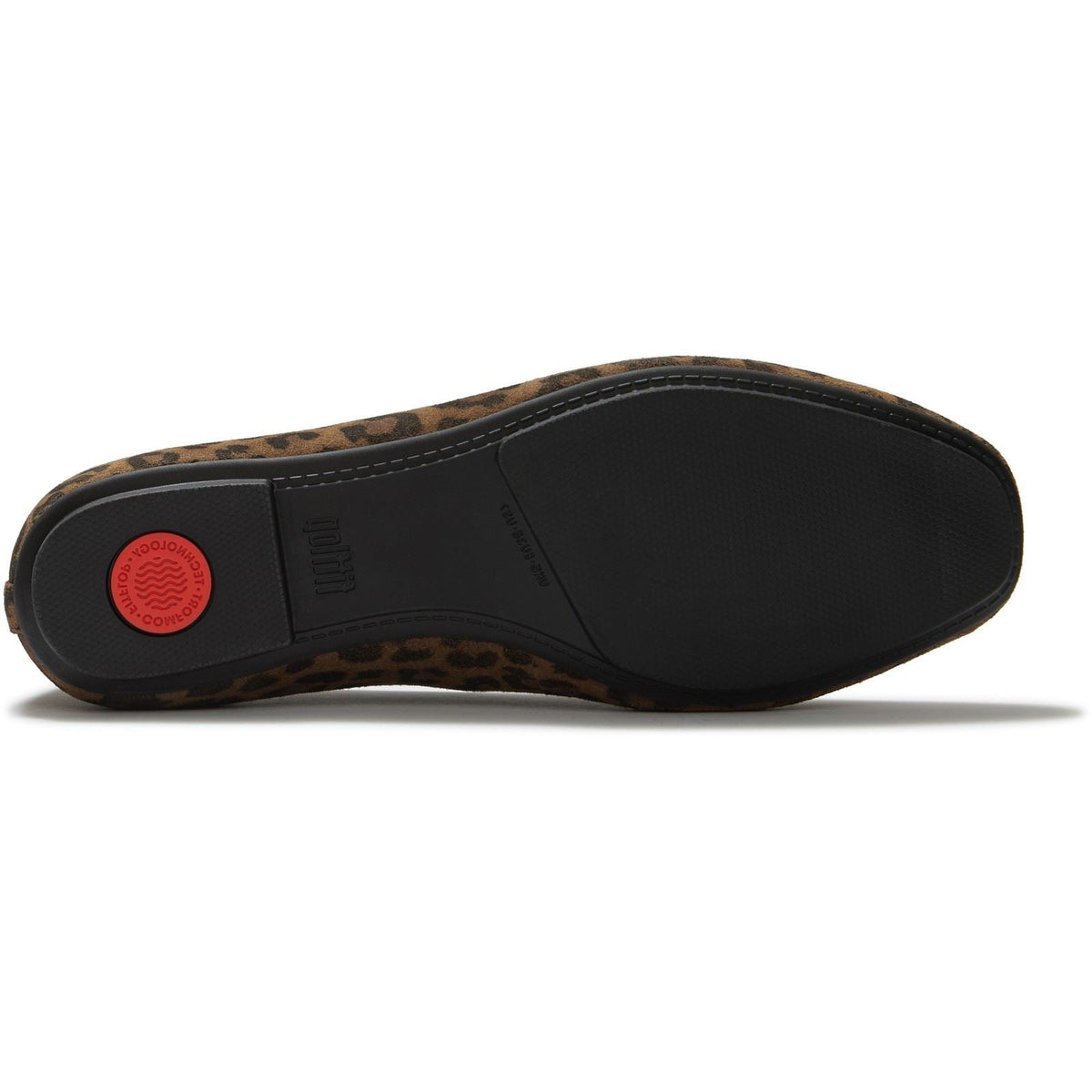 Fitflop Delicato Ballerina Suede Women's Tan/Black Flats