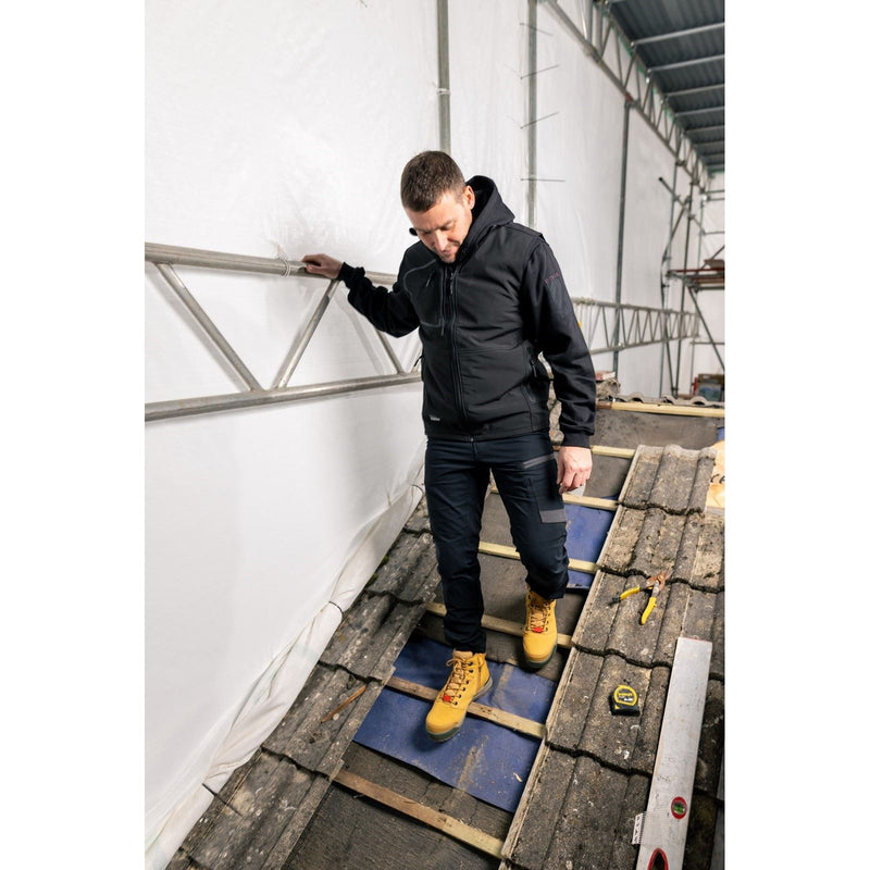 Hard Yakka Toughmaxx Men's Black Gilets