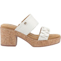 Hush Puppies Poppy Leather Women's Cream Sandals