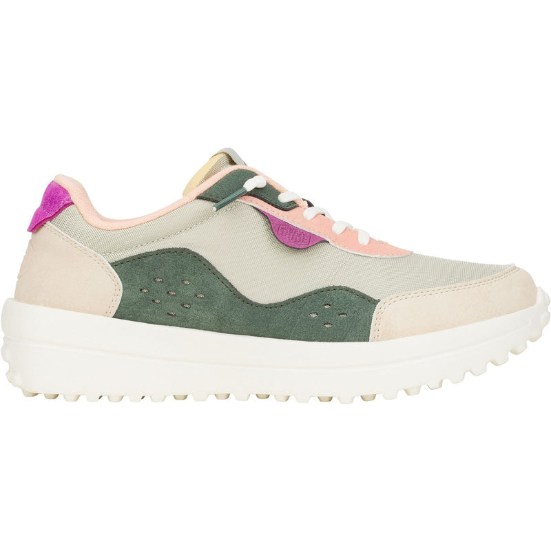 HEYDUDE Hayden Colorblock Synthetic Women's Dusty Olive/Multi Trainers