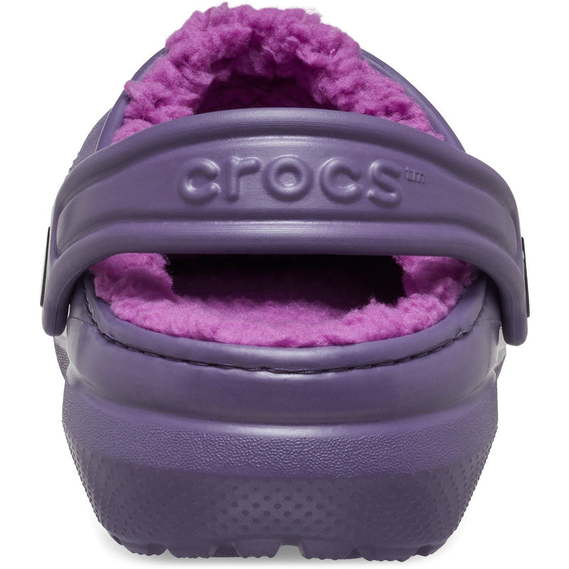 Crocs Classic Lined Thermoplastic Kid's Nightshade Clogs