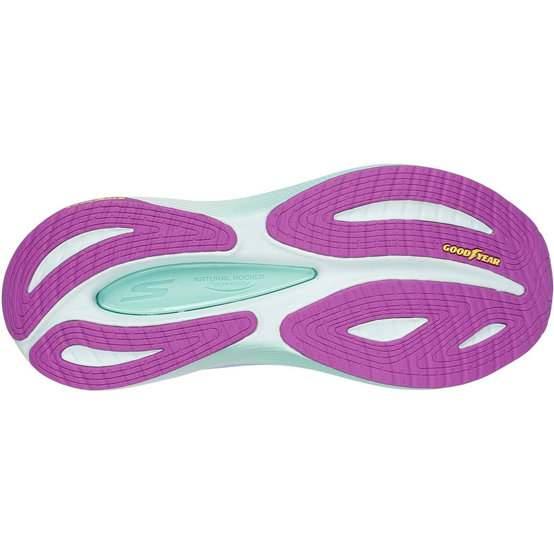 Skechers Performance Max Cushioning Propulsion Textile Women's Black/Purple Trainers