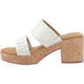 Hush Puppies Poppy Leather Women's Cream Sandals