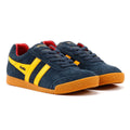 Gola Harrier Suede Women's Navy/Sun Trainers