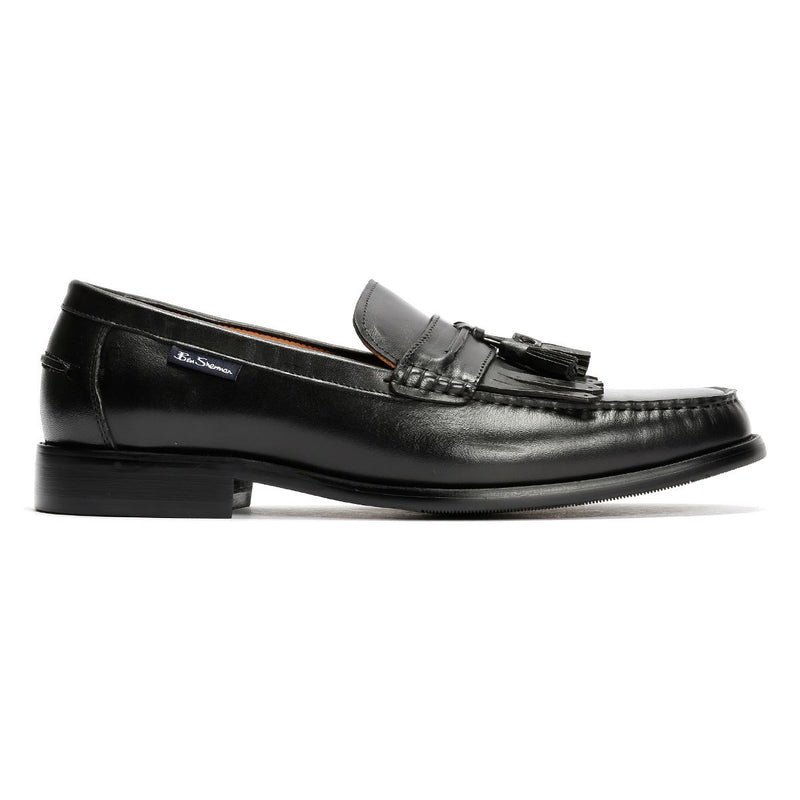 Ben Sherman Buster Leather Men's Black Loafers